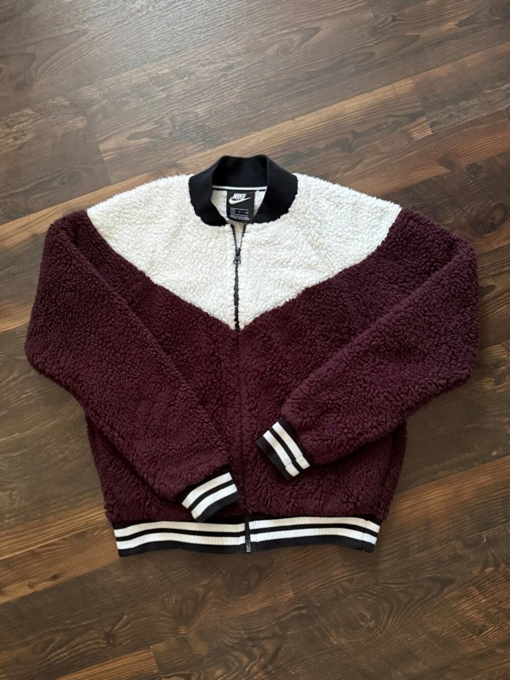 Nike Sportswear Sherpa Fleece Bomber Jacket